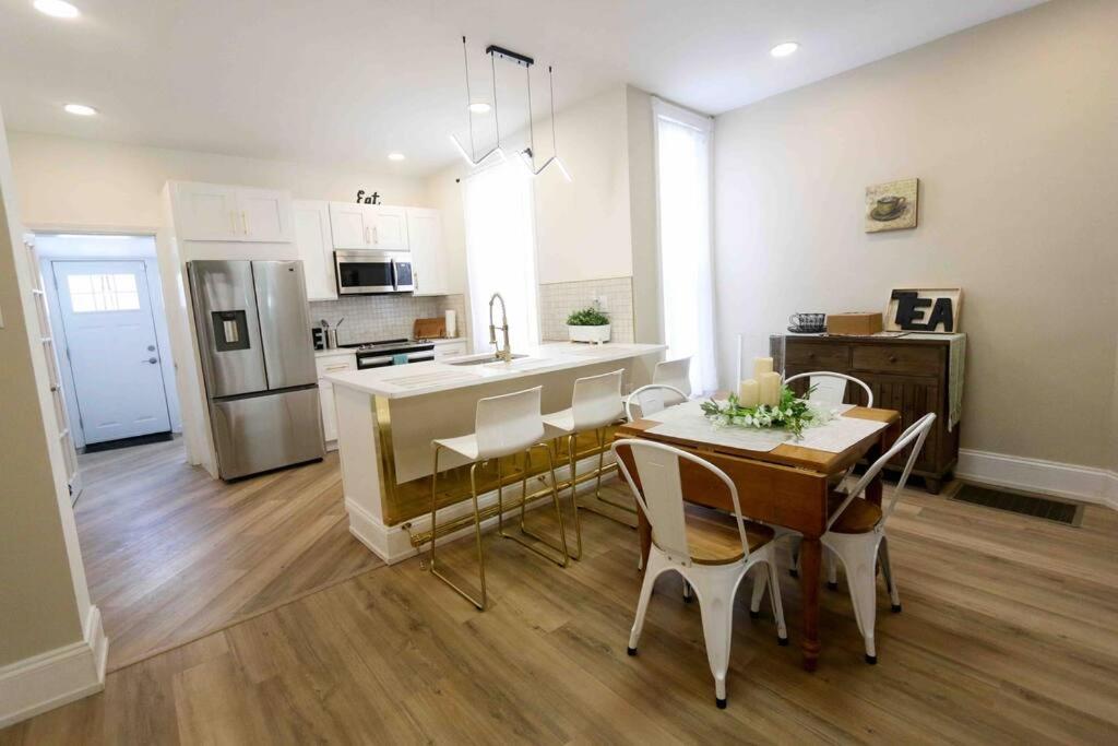 Cozy Modern 3 Bedroom Home In West Philly 필라델피아 외부 사진
