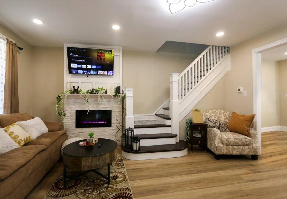 Cozy Modern 3 Bedroom Home In West Philly 필라델피아 외부 사진